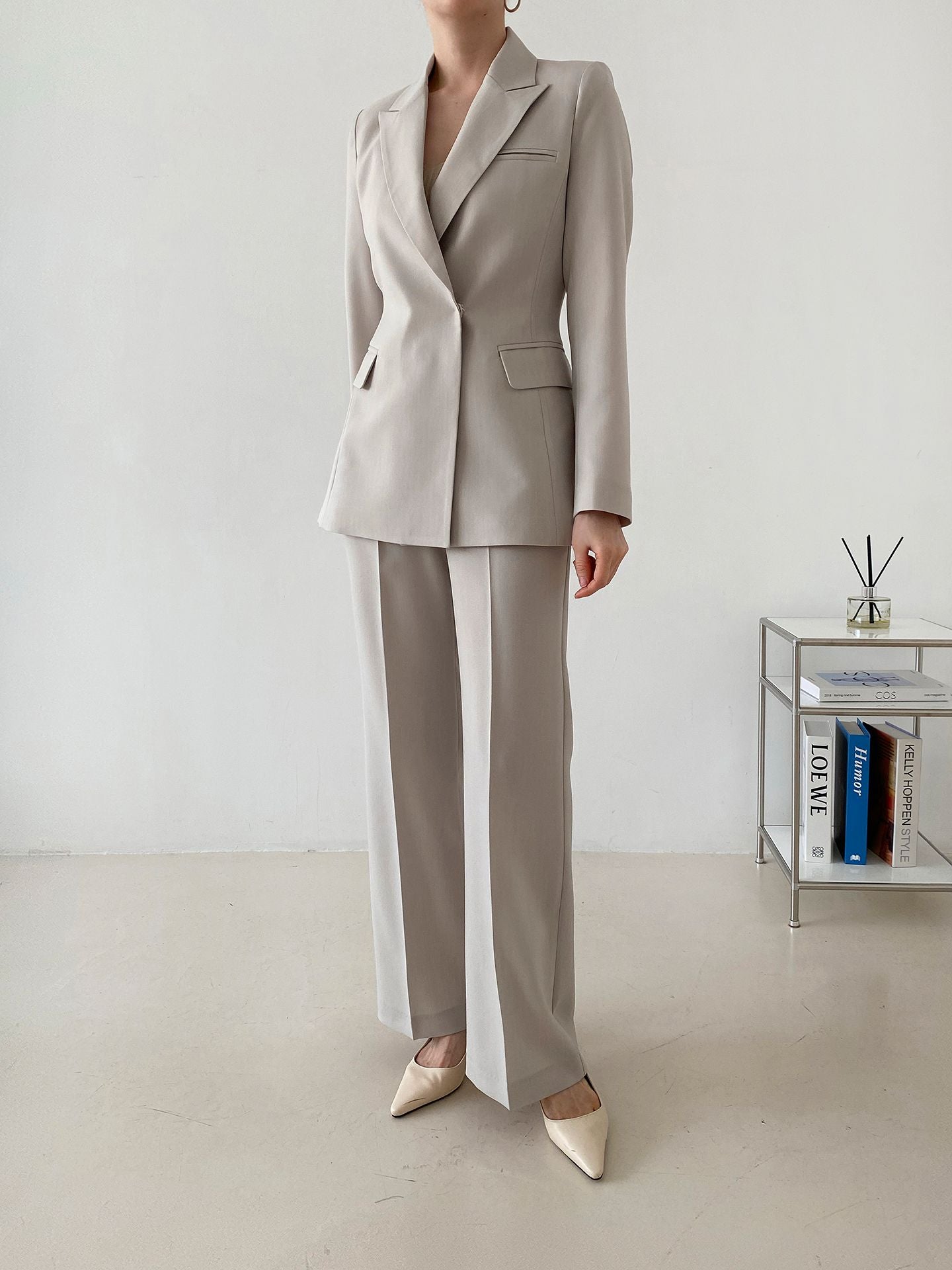 Luxury Simple Look Double Blazer - K-FASHION