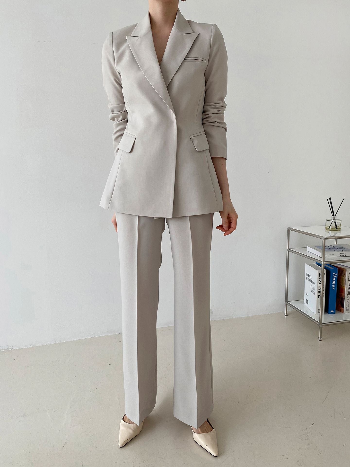 Luxury Simple Look Double Blazer - K-FASHION