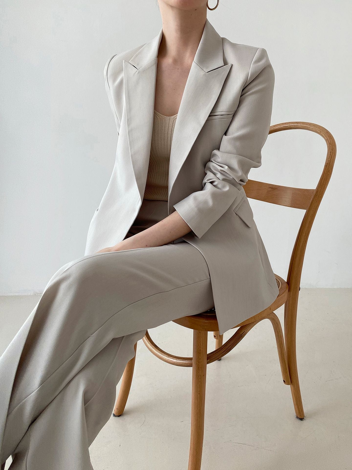 Luxury Simple Look Double Blazer - K-FASHION