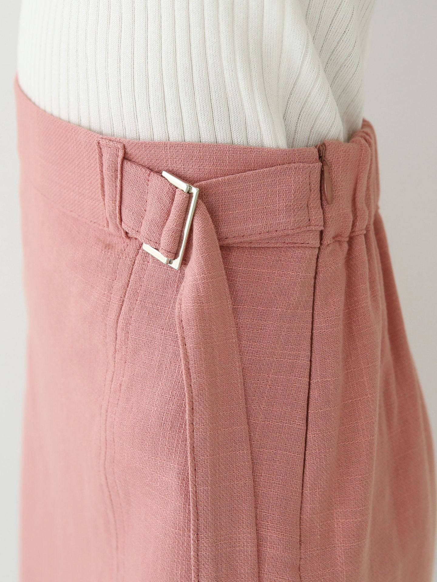 Lovely and Graceful Cotton Belted Skirt